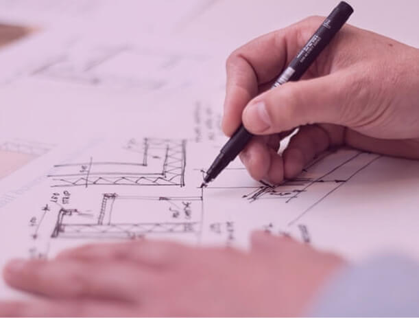 Lighting consultation drawing with technical plans