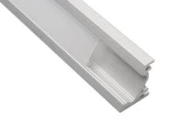 Handrail lighting angled profile