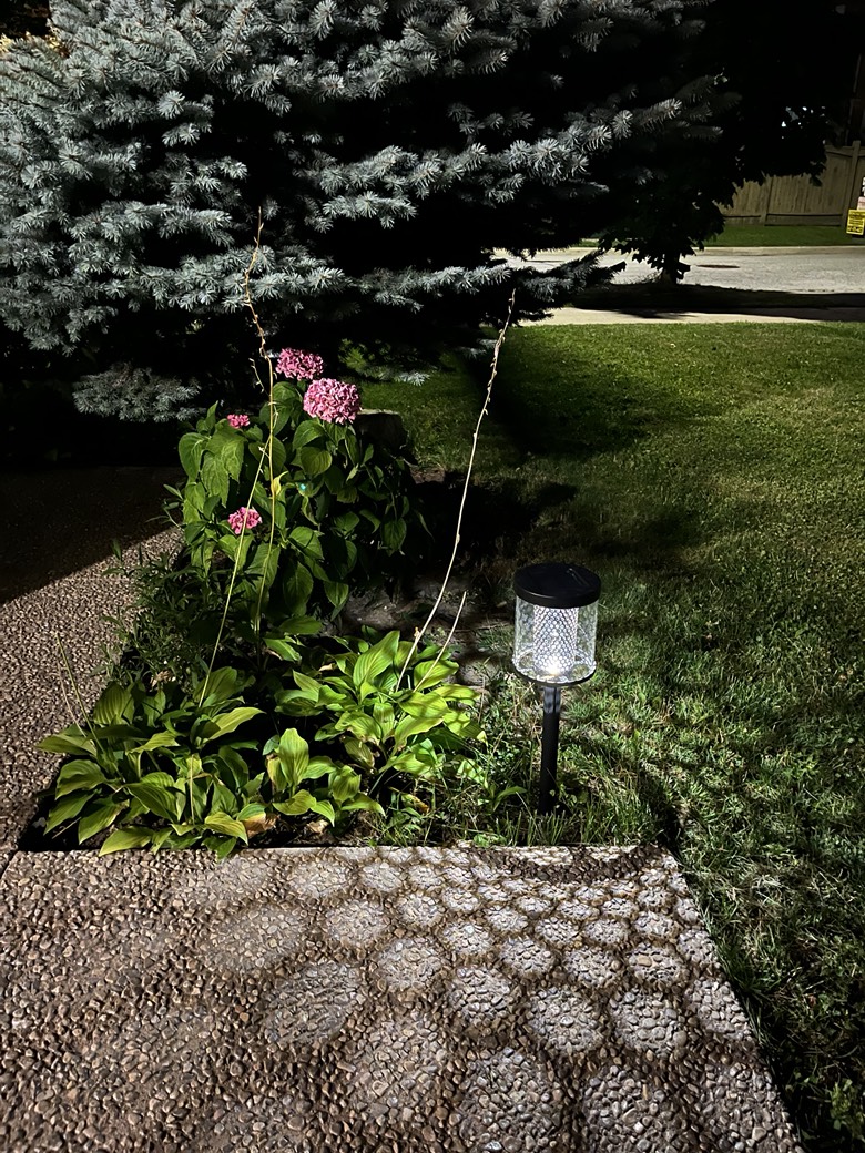 Outdoor photovoltaic garden light