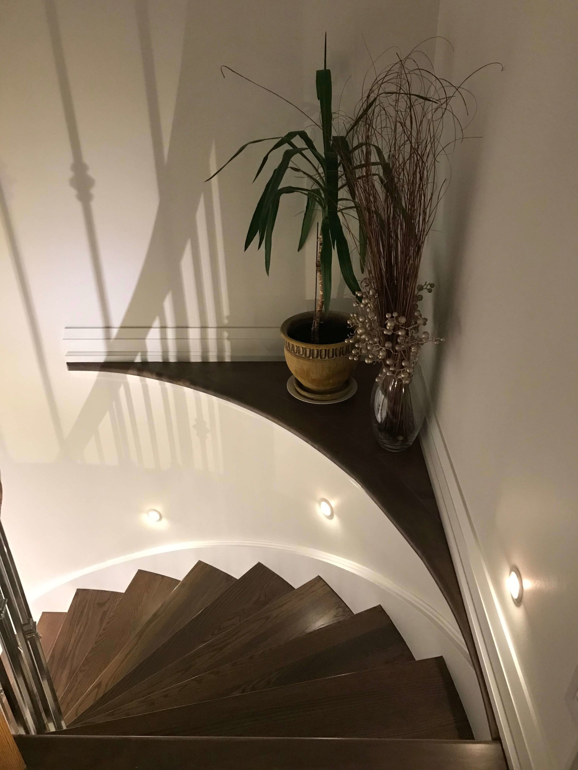 Stairs Lighting - Round Recessed 2